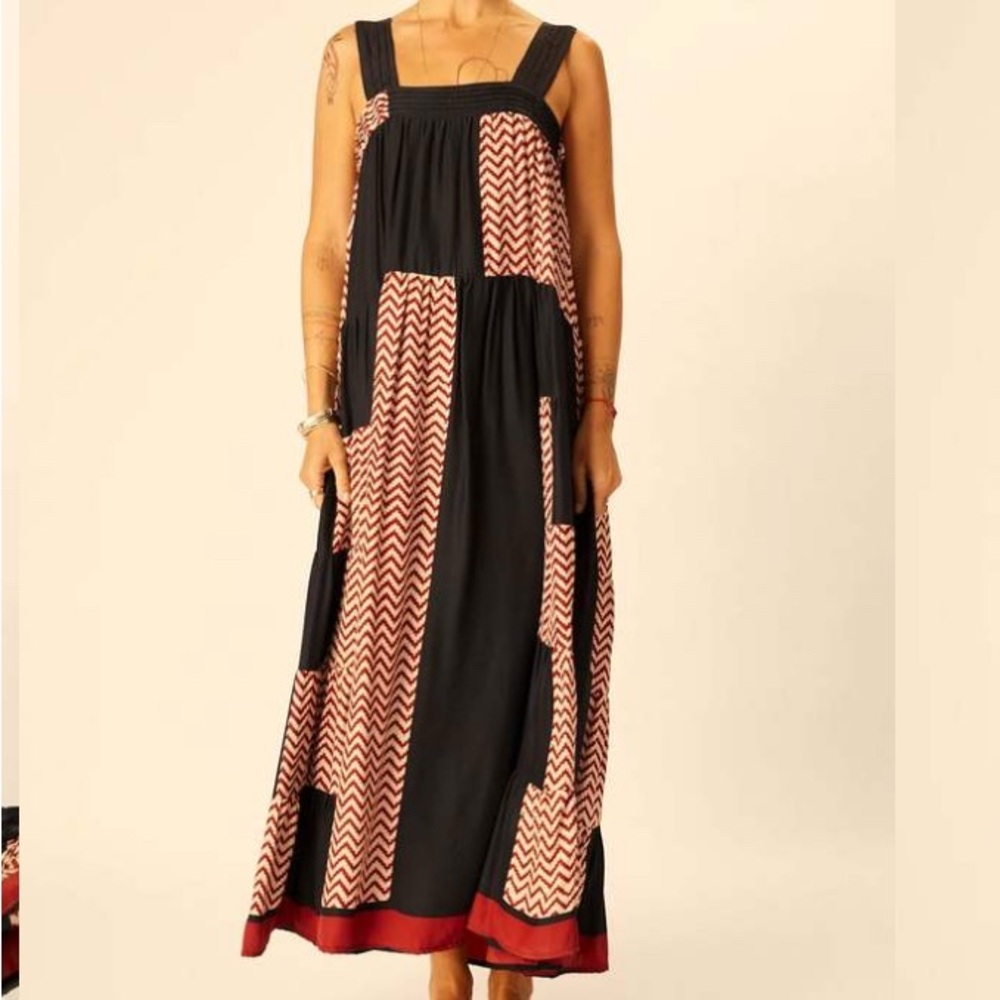 Natalie Martin Silk Jasmine Maxi Dress - XS